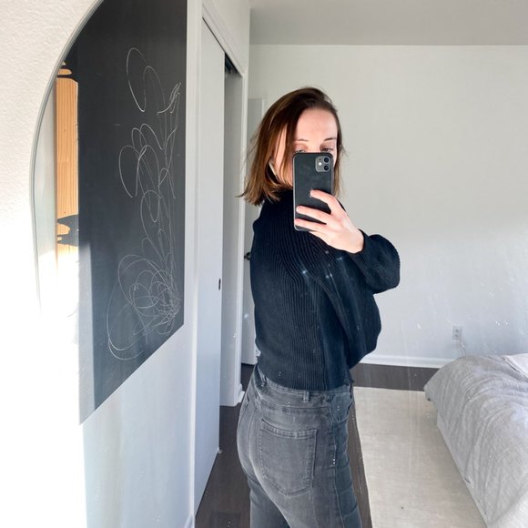 S Black Turtleneck from Zara - Like New - Picture 3 of 3